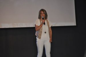 Festival #NoSolocoaching Marcela Parga presentando