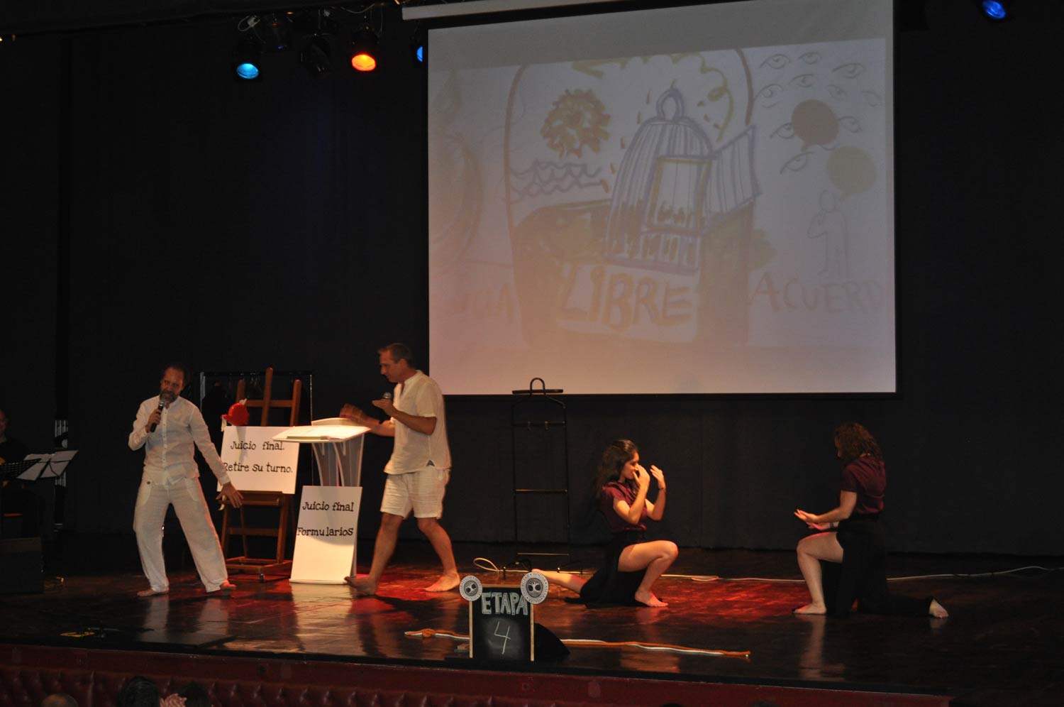 Festival #NoSolocoaching un momento de La Obra