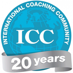 Logotipo ICC 20 años Logotipo International Coaching Community - ICC 20 años
